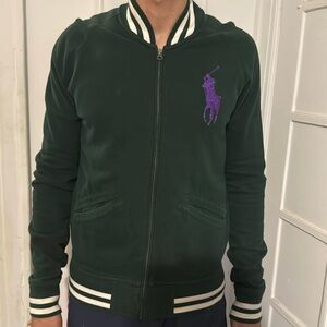 Polo by Ralph Lauren Green Varsity jacket